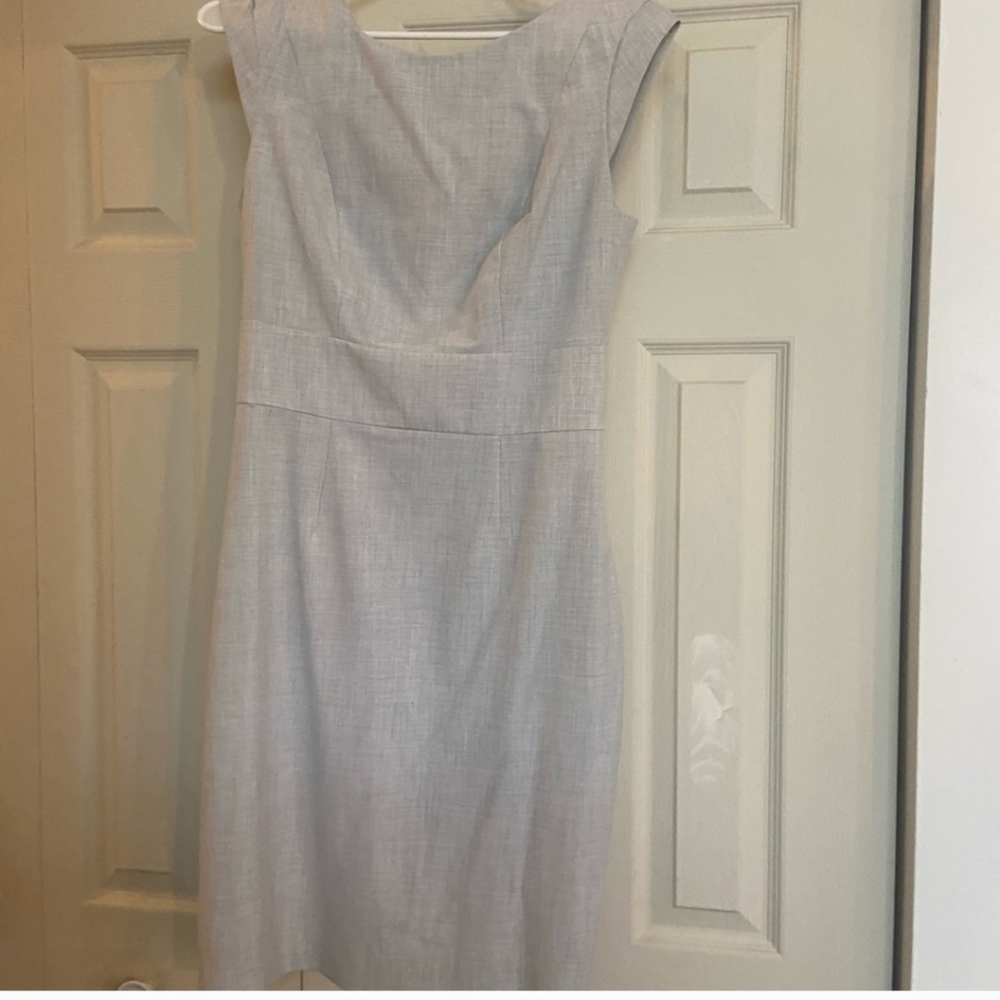 The Limited Simple Gray Dress